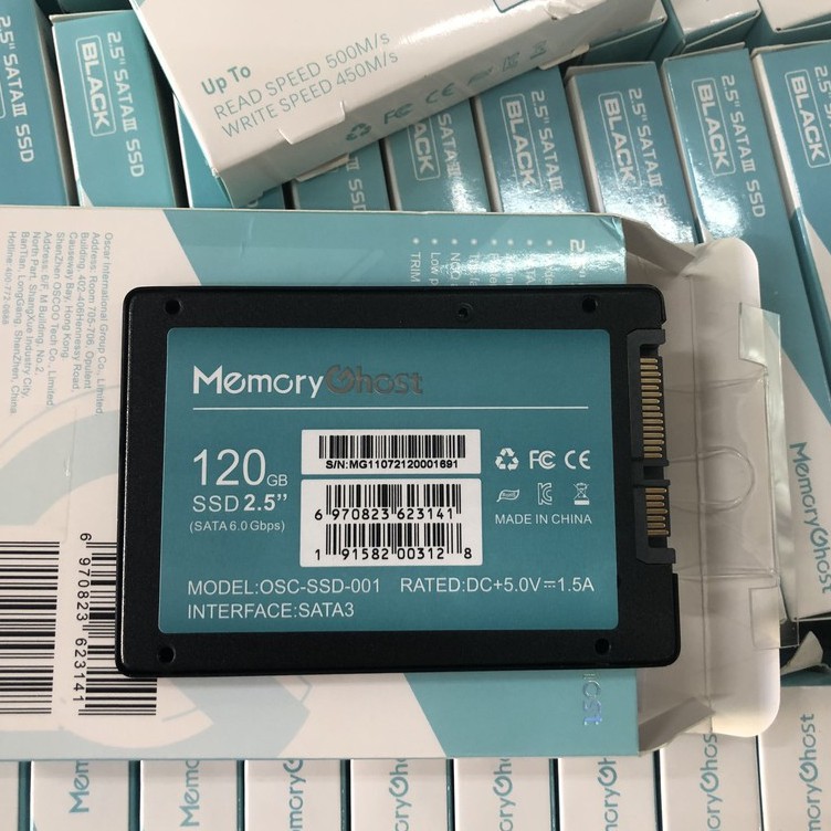 Ổ Cứng ⭐FREE SHIP⭐( Tặng Kèm Dây Dẫn ) Ổ Cứng SSD MemoryGhost 240GB Chuẩn Giao Tiếp SATA 3 Bảo hành Chính Hãng 36 Tháng