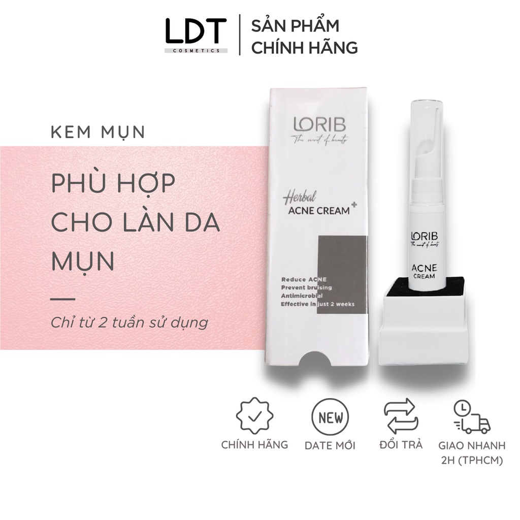 Kem mụn Lori B 10ml