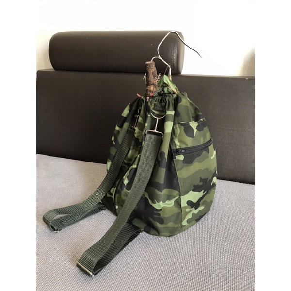 Áo balo đeo lồng bẫy chim cu gáy