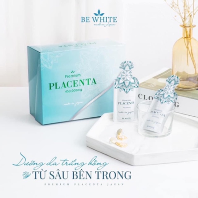 Nhau Thai Ngựa Đua Tổ Yến Premium Placenta 45000mg Japan