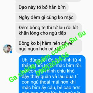 Ga chống thấm cotton Su Su