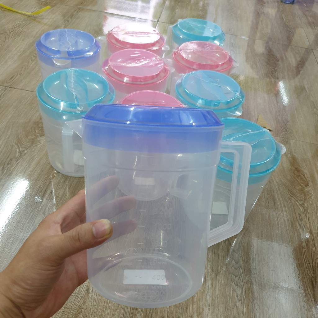 Ca Nhựa 2 Lít Chuẩn Xịn Việt Nhật ,Hũ Nhựa 2L Chất Liệu Nhưa PP Nguyên Sinh Cao Cấp An Toàn Sức Khỏe