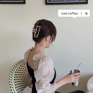 Kẹp tóc kim loại phong cách Hàn Quốc