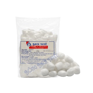 Bông gòn viên y tế Bạch tuyết  500gr