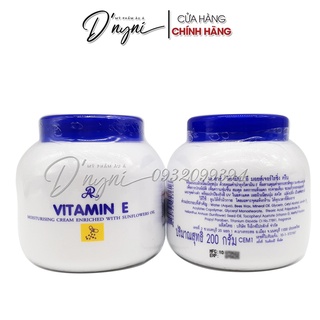 Kem dưỡng thể Vitamin E Thái Lan 200ml