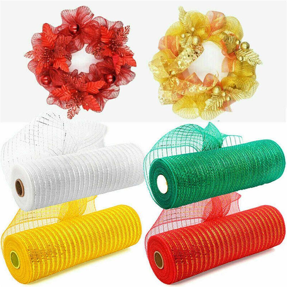 Cuộn Dây Ruy Băng Lưới Poly Tiện Dụng Cho Làm Đồ Thủ Công