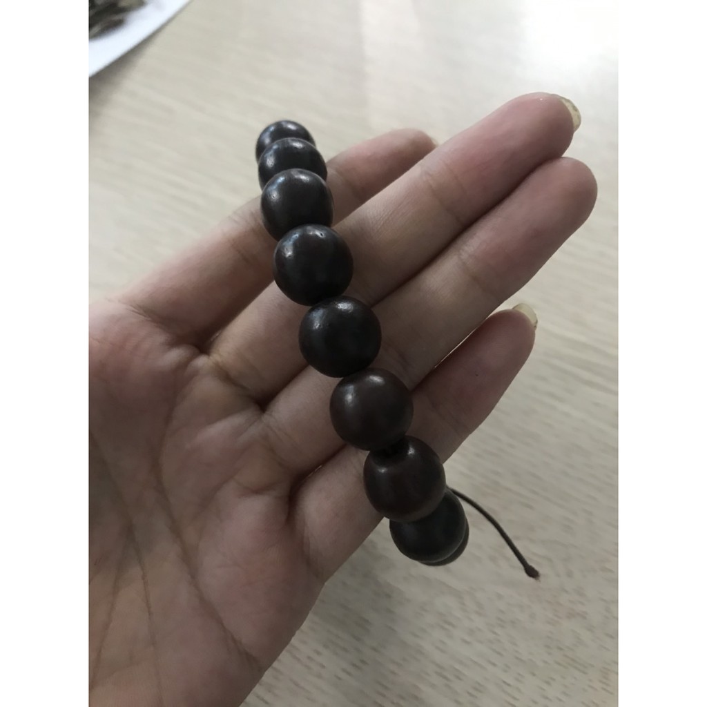 Vòng tay gỗ Hương 12 ly 📌FREESHIP📌 Vòng phong thủy đeo tay may mắn ( PKG059 ) | BigBuy360 - bigbuy360.vn