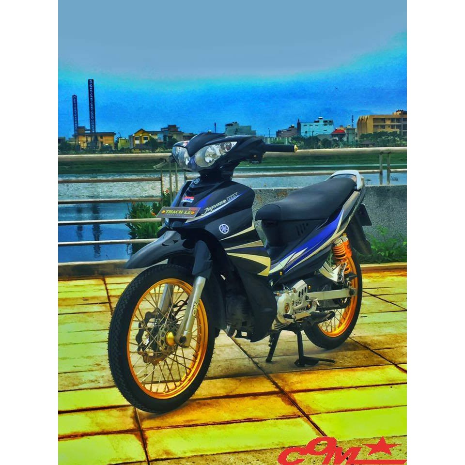 Niềng nhôm xe máy Comstar -hợp kim nhôm phiên bản Vàng E 1.6 và 1.6 vàng bóng Thái Lan