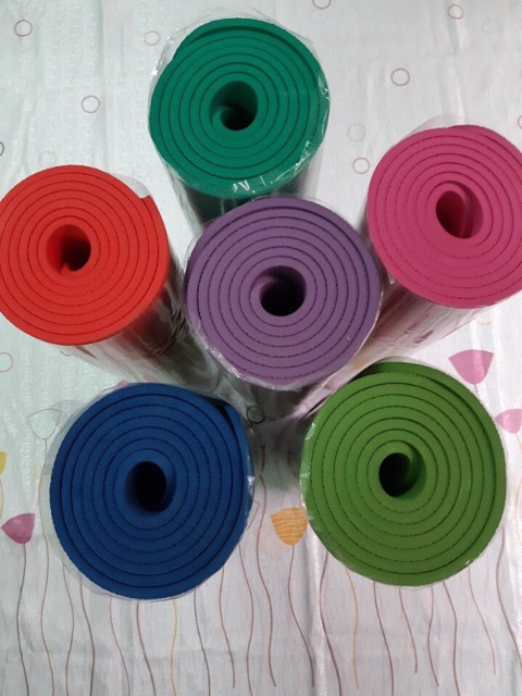 Thảm Yoga hiệu Zera mat 1 lớp 6mm  + Tặng túi Zera Mat