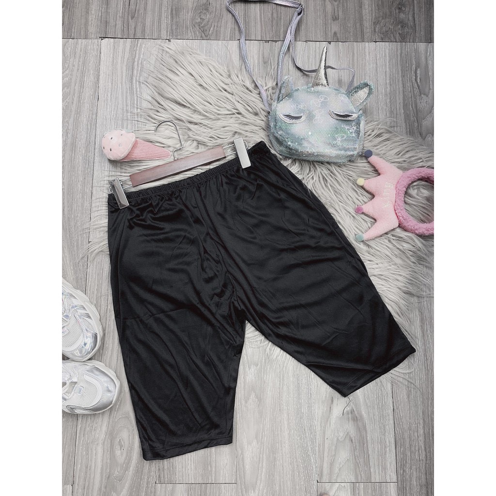 quần ngố legging bigsize siêu co giãn