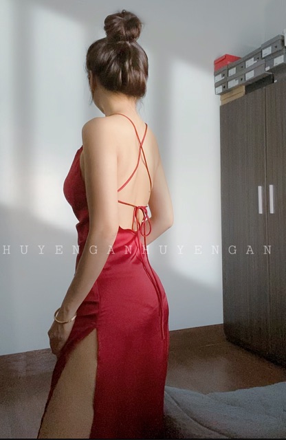 Maxi Lụa Cổ Đổ - Ảnh thật tự chụp [Mã 25] | BigBuy360 - bigbuy360.vn