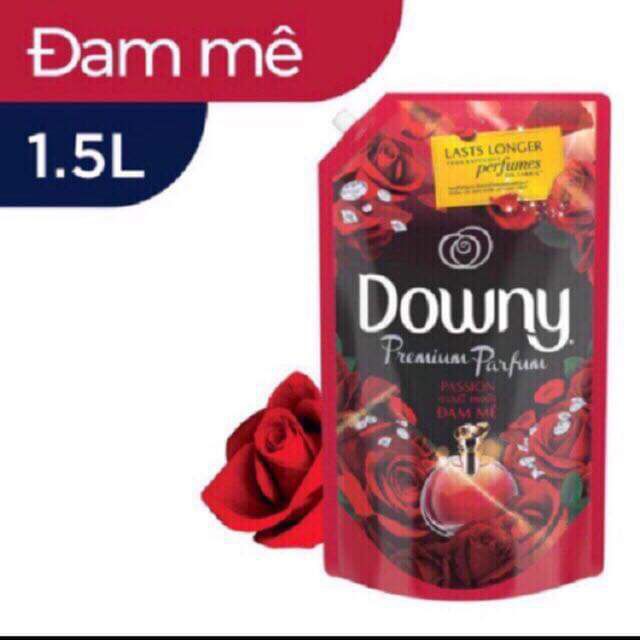 Nước xả vải đậm đặc Downy túi 1.5L và 1.6l