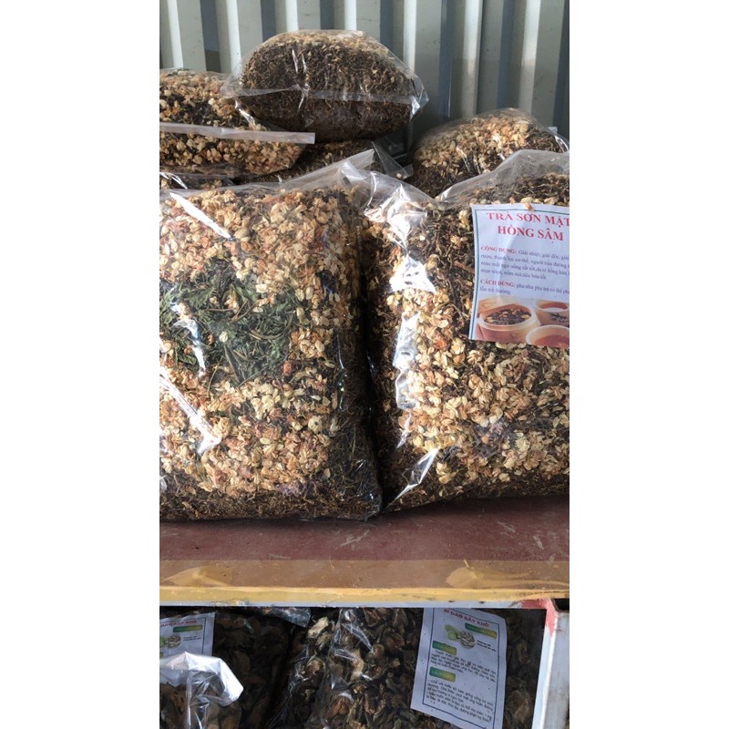 Trà Sơn Mật Hồng Sâm.." gói 1kg " giá sỉ