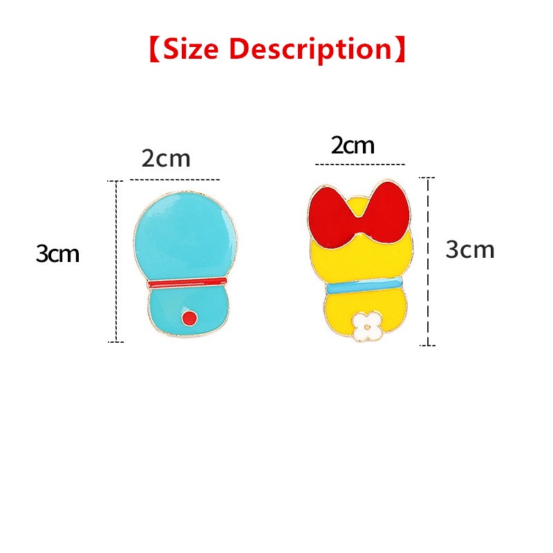 Cute cartoon Doraemon badge brooch T1098