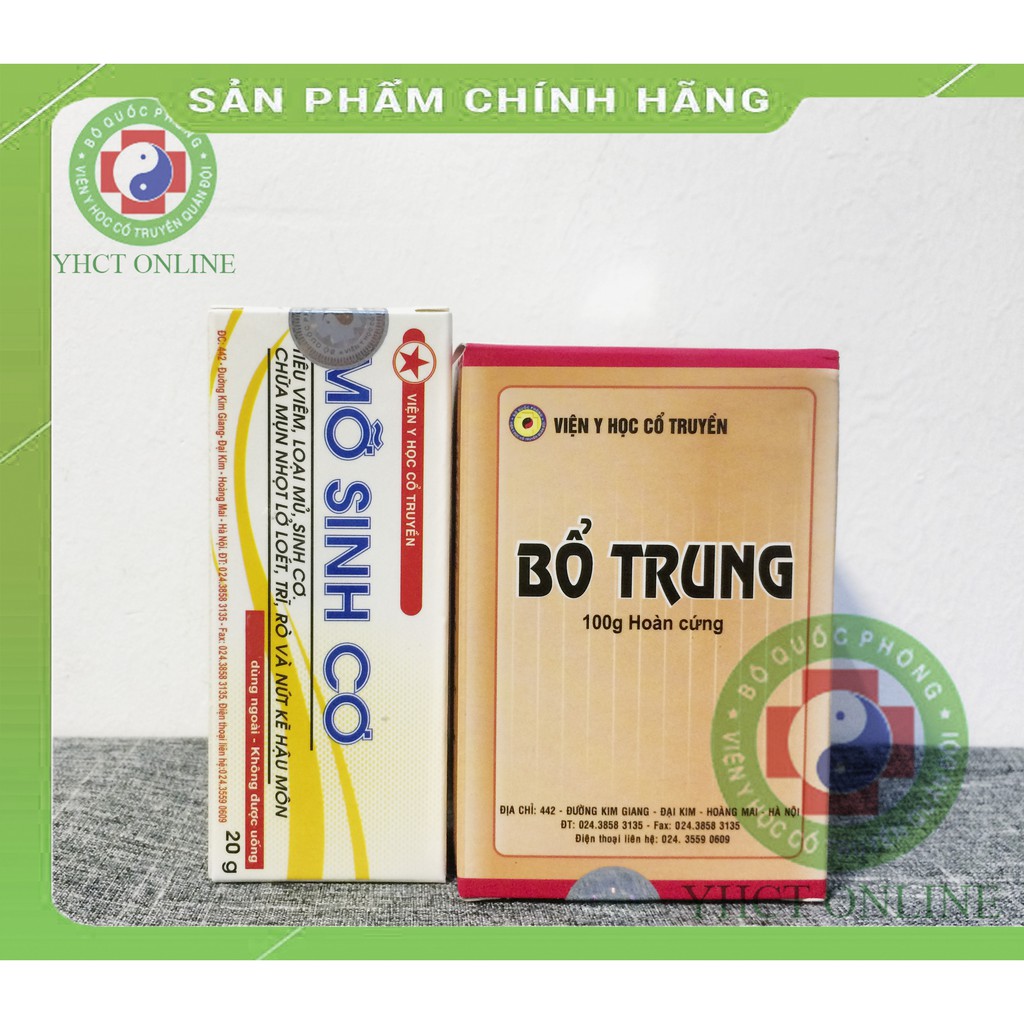 Combo mỡ sinh cơ ,bổ trung