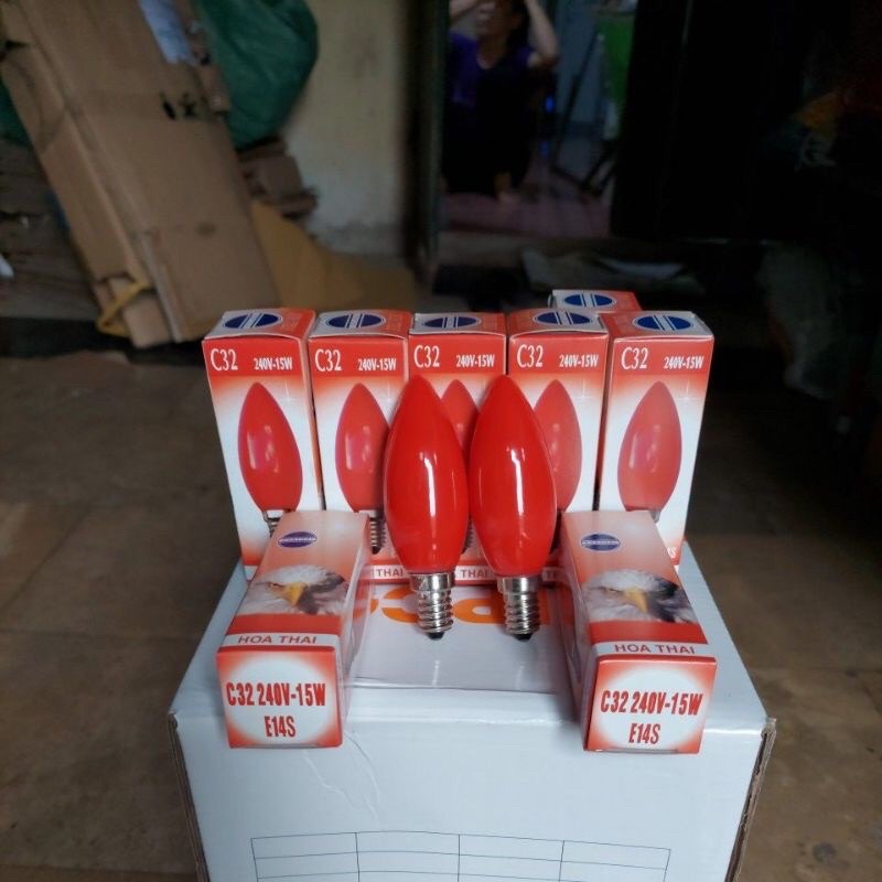 Bóng nhót C32 - 15w đui xoáy E14