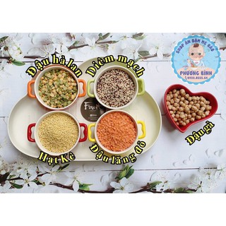 HẠT HỮU CƠ TÁCH LẺ 100gr CHO BÉ ĂN DẶM