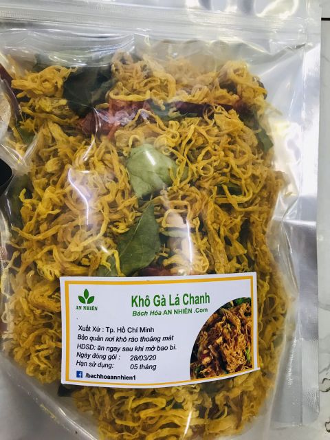 Khô gà lá chanh An Nhiên 1kg | BigBuy360 - bigbuy360.vn