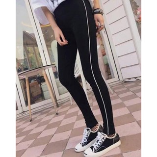 QUẦN LEGGING NỮ - LEGGING SỌC NHÍ CAO CẤP ( Mã SP: 7FLS)