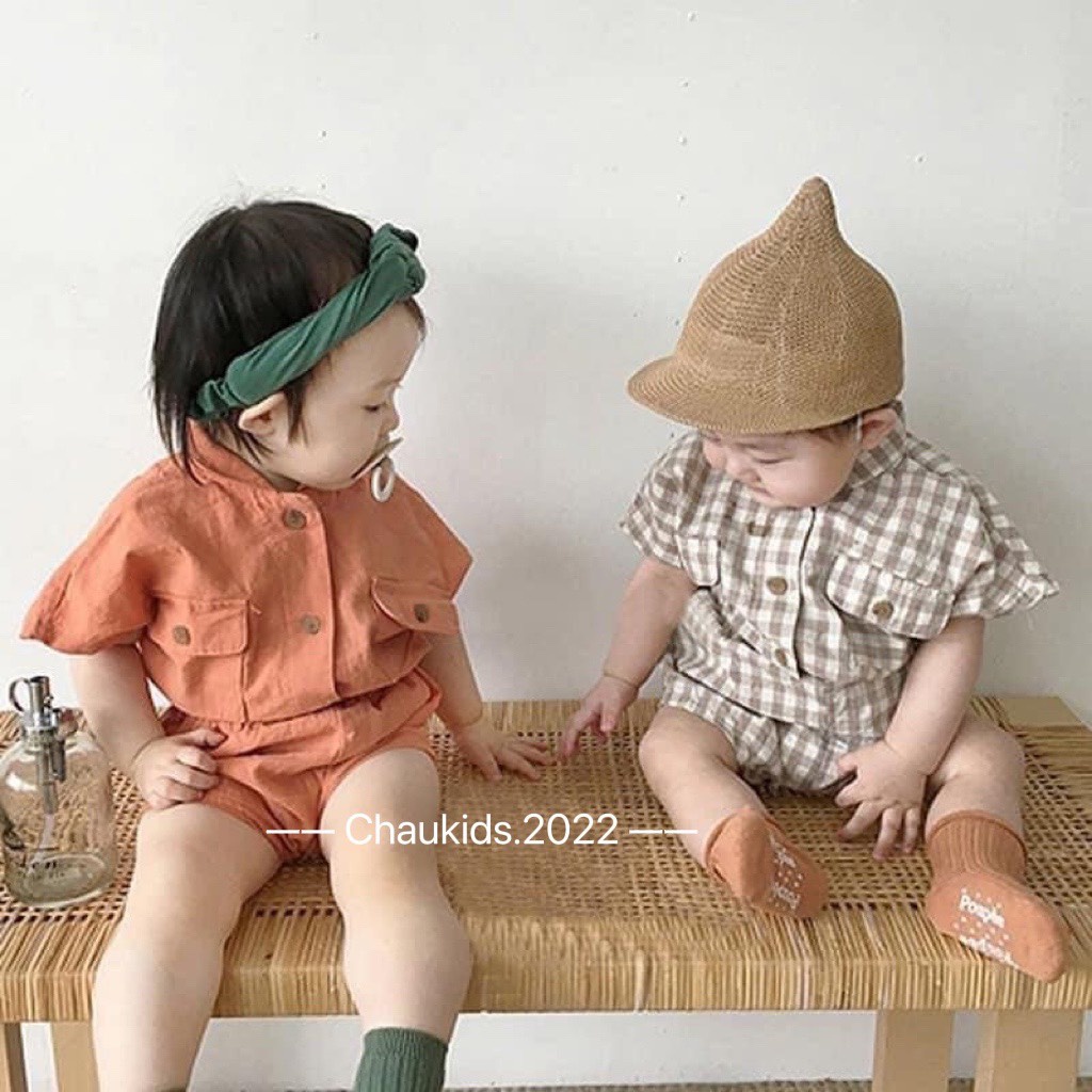Bộ thô đũi 2 túi thật cho bé