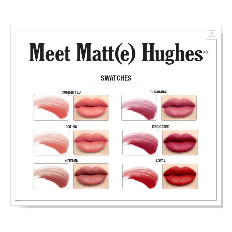 Son kem lì The Balm Meet Matte Hughes Lip Color minis
