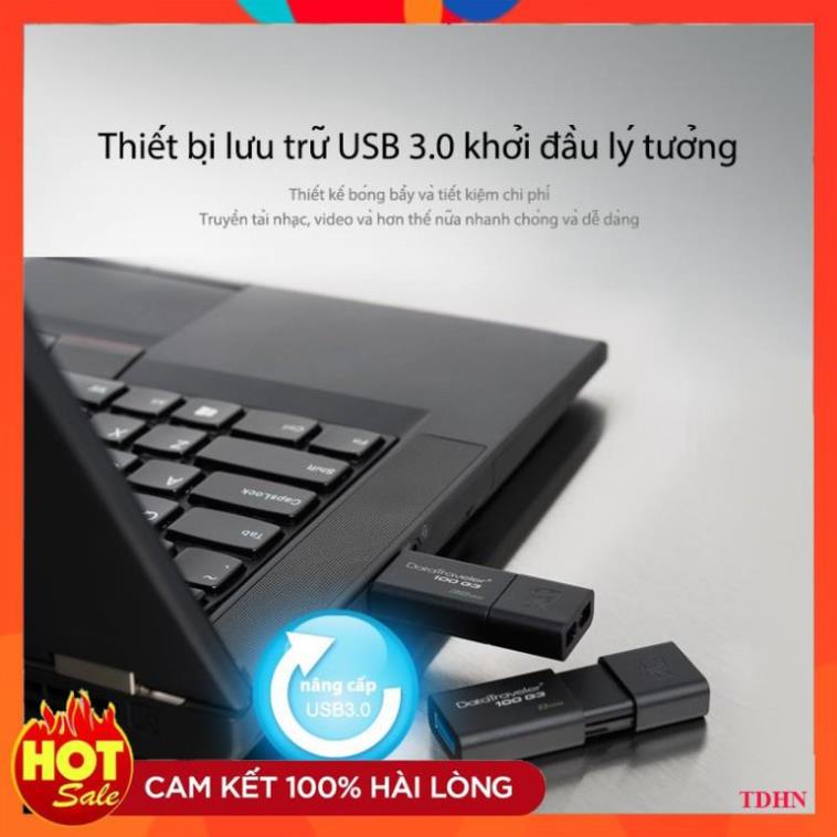 [Hãng] USB KINGSTON 32G 3.0 DT100G3 bảo hành 5 năm