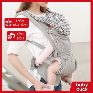 Địu ngồi 4 tư thế trợ lực cho bé hàng nội địa