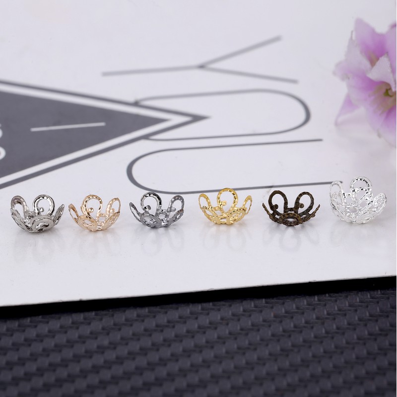 Phụ kiện DIY 10 cái Chụp Hạt 10mm