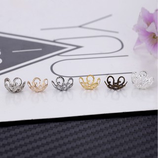 Phụ kiện diy 10 cái chụp hạt 10mm
