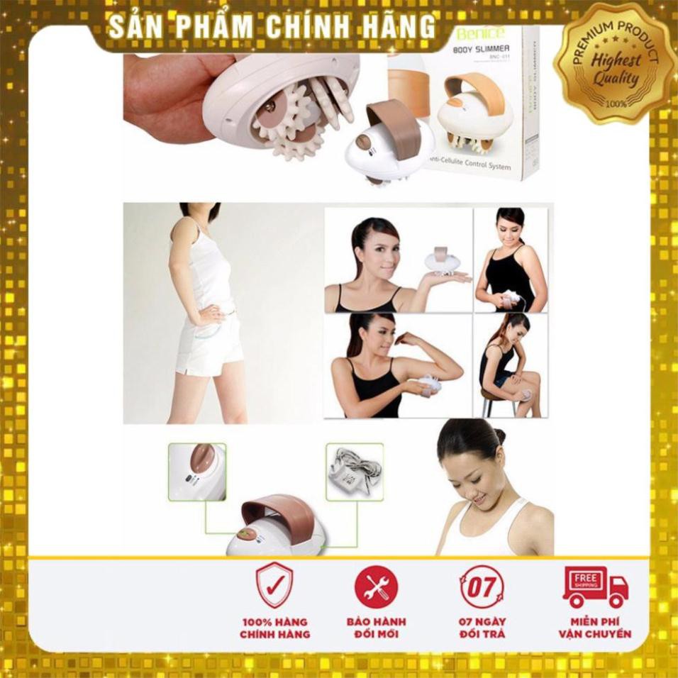 Free Ship - Xả Kho Máy Massage Toàn Thân Benice Body Slimmer - Đánh Tan Mỡ Bụng, Giảm Đau Mỏi Vai Gáy, Giãn Cơ Sau Tập