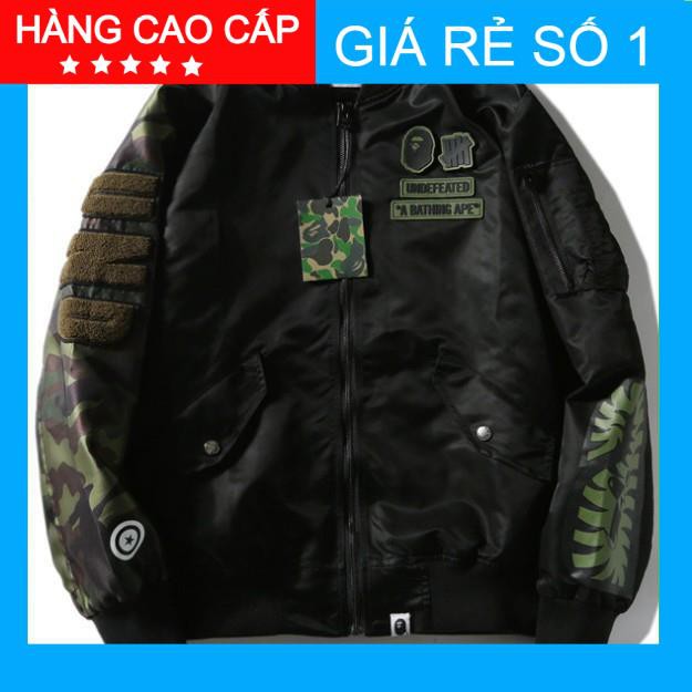 ⚡️[Freeship - Full Tag Túi]⚡️ Bomber Bape Underfeated