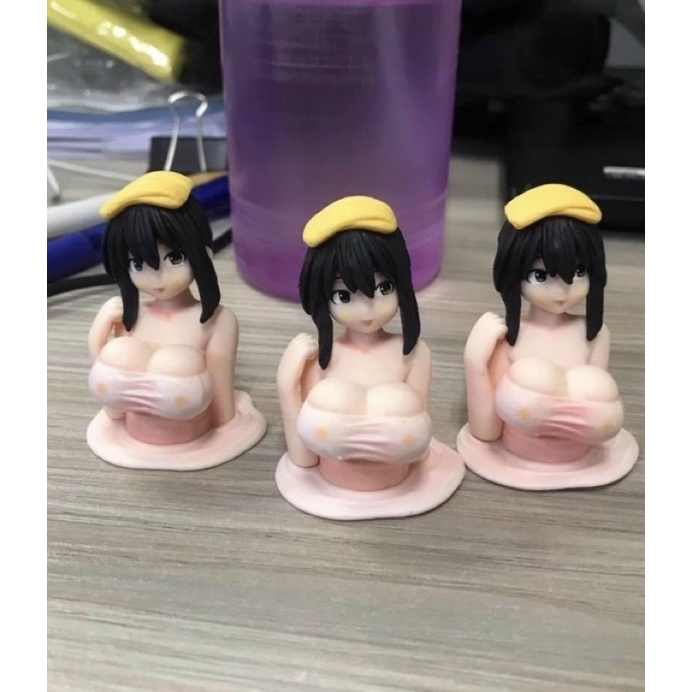 Mô hình nhân vật anime Kanako Lắc Lư Trang Trí Xe 5.5cm