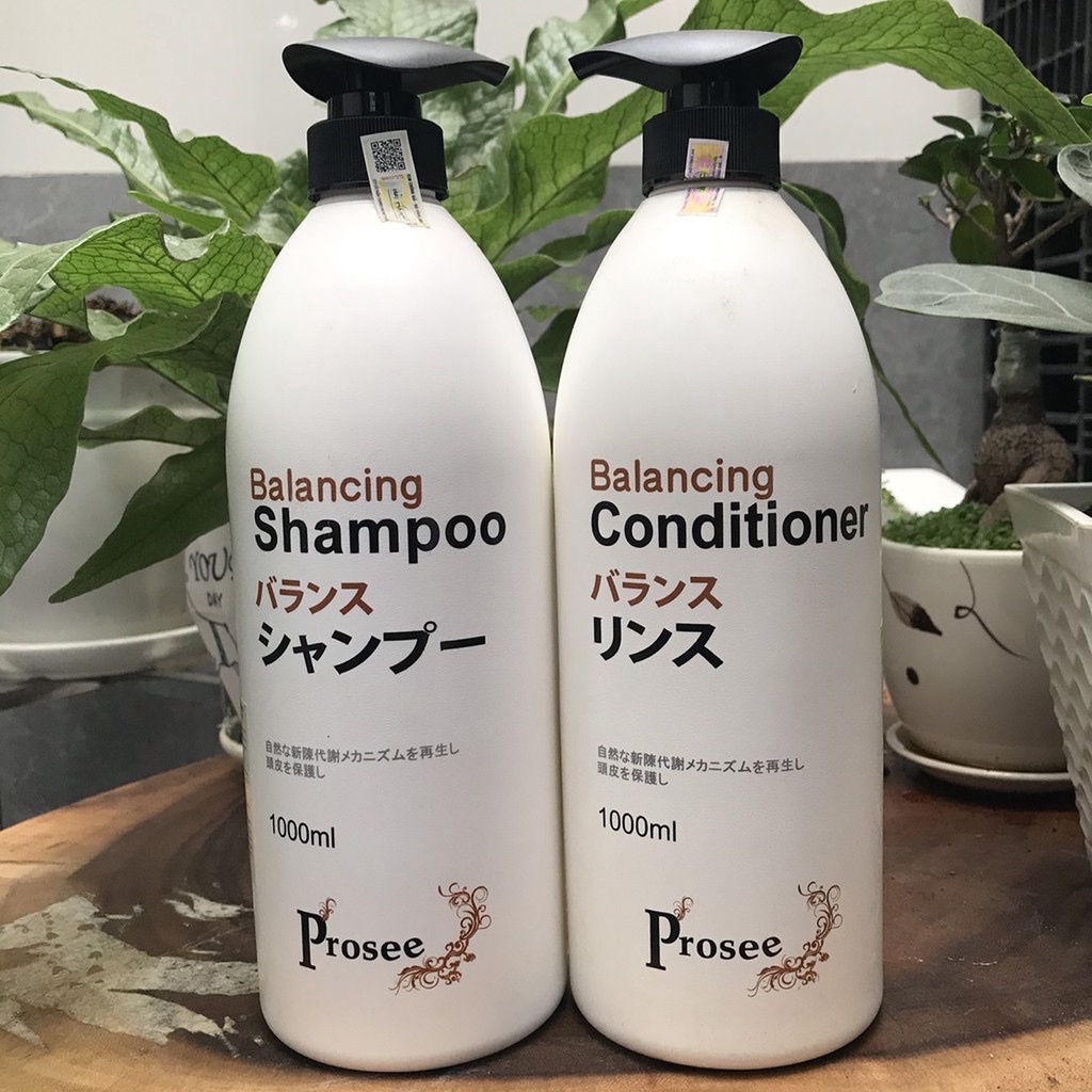 Cặp Gội Xả Prosee Cho Da Đầu Gàu, Tóc Bết, Da Đầu Nấm Ngứa Chai 1000ml
