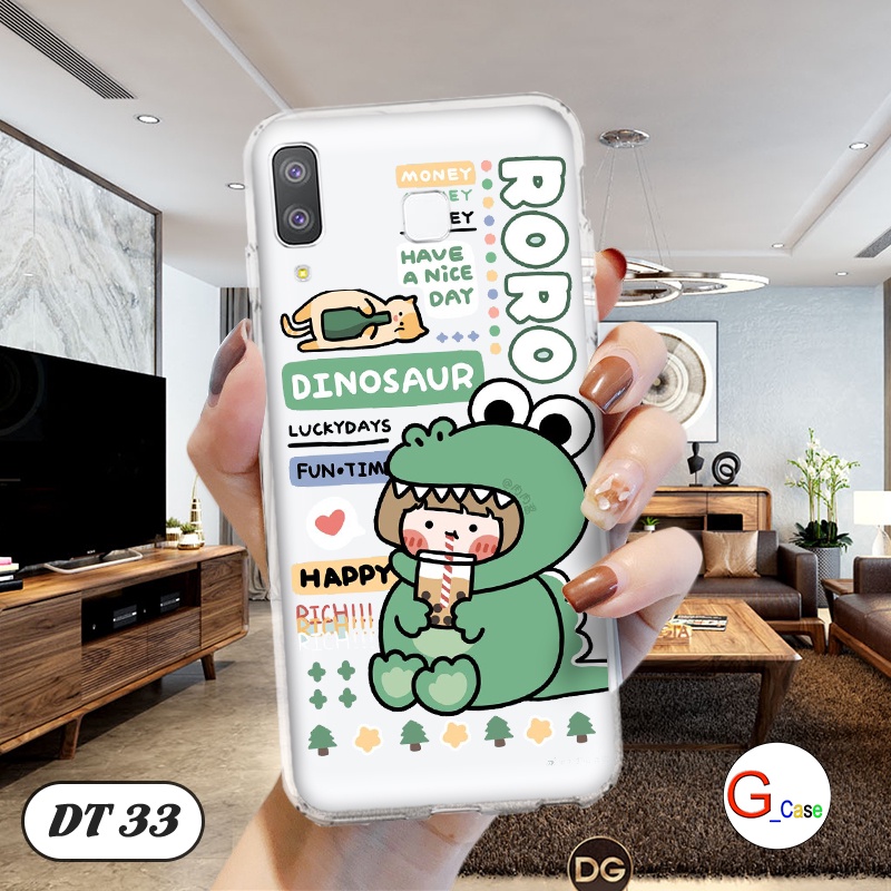 Ốp lưng điện thoại Samsung Galaxy A8 STAR/ A9 STAR dẻo trong in hình