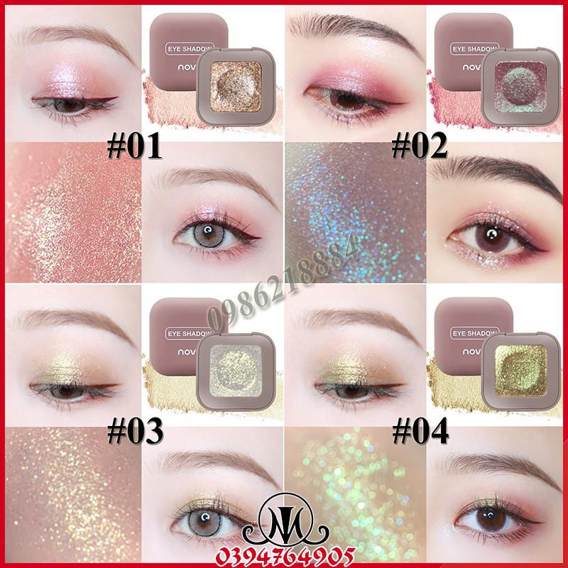 Phấn mắt nhũ lấp lánh Novo Eye Shadow MO23 | BigBuy360 - bigbuy360.vn