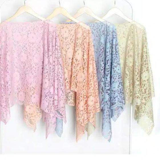 Tqv AC CAPE BRUKAT ZAHRA / Áo Choàng BRUKAT Ren!! | BigBuy360 - bigbuy360.vn