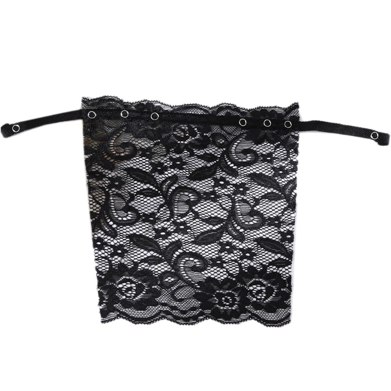 Áo ngực bandeau ren hoa hai dây che phủ ngực an toàn cho nữ