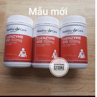 Viên uống bổ tim Úc Healthy Care Coenzym Q10 CoQ10 150mg 100 viên