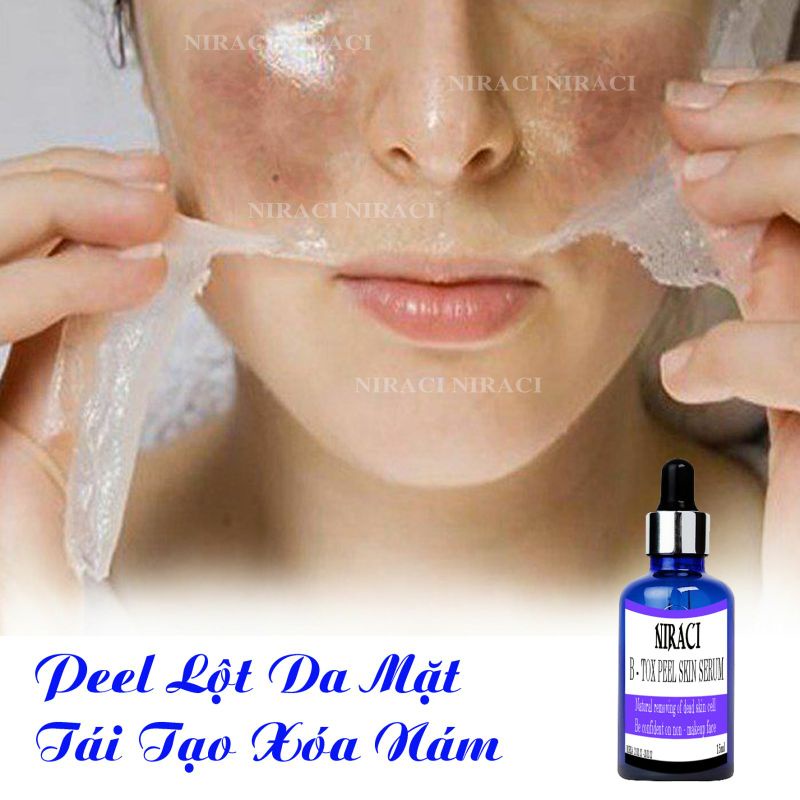 Peel Lột Tái Tạo Da Mặt Xóa Nám Trắng Da Niraci