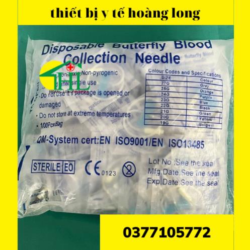 Kim lấy máu chân không, loại cánh bướm Medisafe