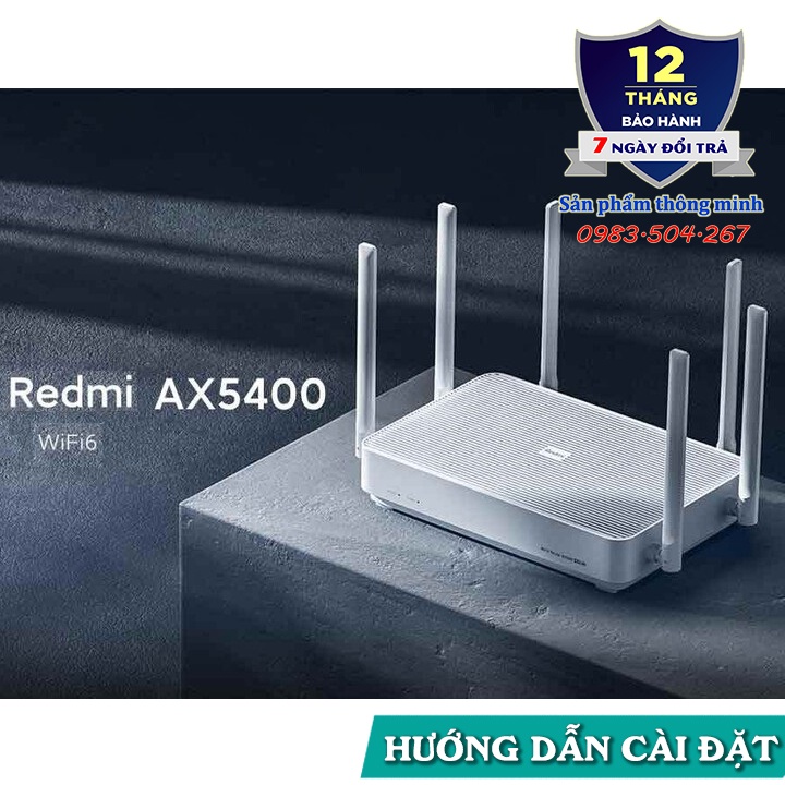 Bộ phát Wifi Router Xiaomi Redmi AX5400 - AX5400 Gaming băng tần kép - Wifi 6 - Mesh - 248 thiết bị - Chuyên cho Game | BigBuy360 - bigbuy360.vn