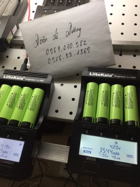 Pin 18650 panasonic 3400mAh mới 100%