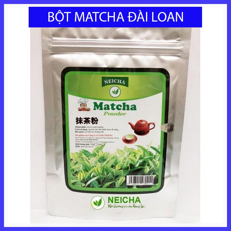 BỘT MATCHA TRÀ XANH ĐÀI LOAN THƠM MỊN 10G