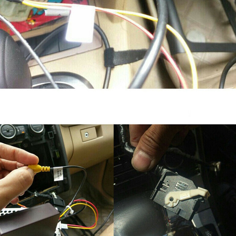 Hộp Giải Mã Tín Hiệu RGB Sang RCA AV CVBS Cho Camera Chiếu Hậu Tiguan Golf 6 Passat CC