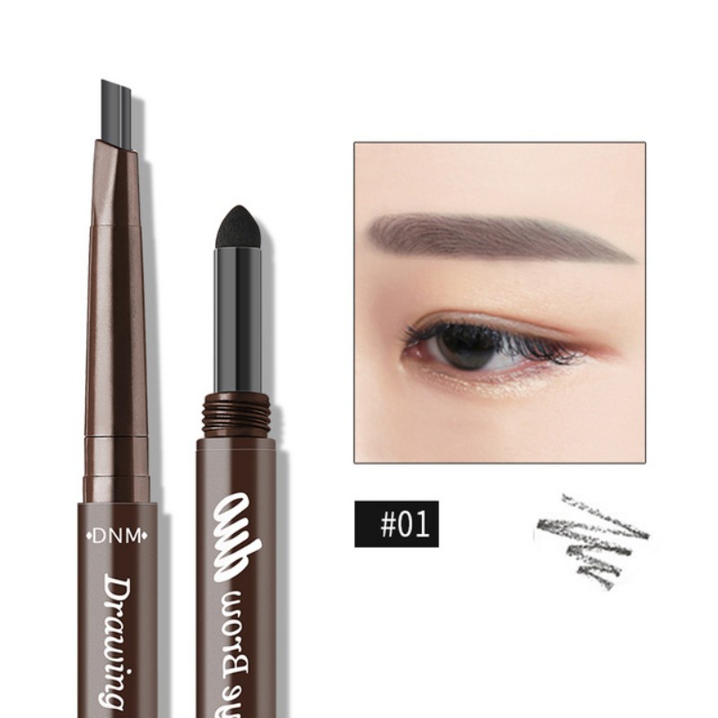 [Hàng mới về] Chì kẻ mày 3D 2 đầu nhãn hiệu DNM cao cấp