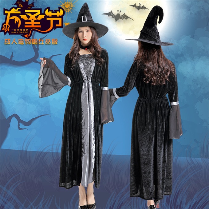 Bộ Trang Phục Hóa Trang Phù Thủy Nhân Dịp Halloween Cho Nữ