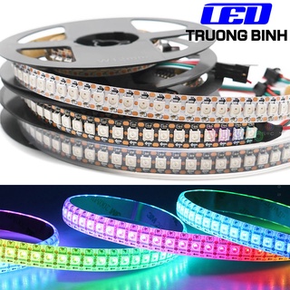 ĐÈN LED FULL MÀU ARGB NEOPIXEL WS2812B 5V 144 LED/MÉT BỀ RỘNG 12MM DÂY 1 MÉT