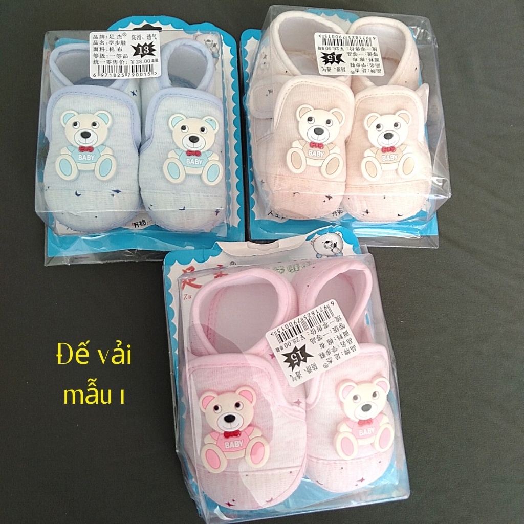 Giày tập đi cho bé size chân 10-12cm