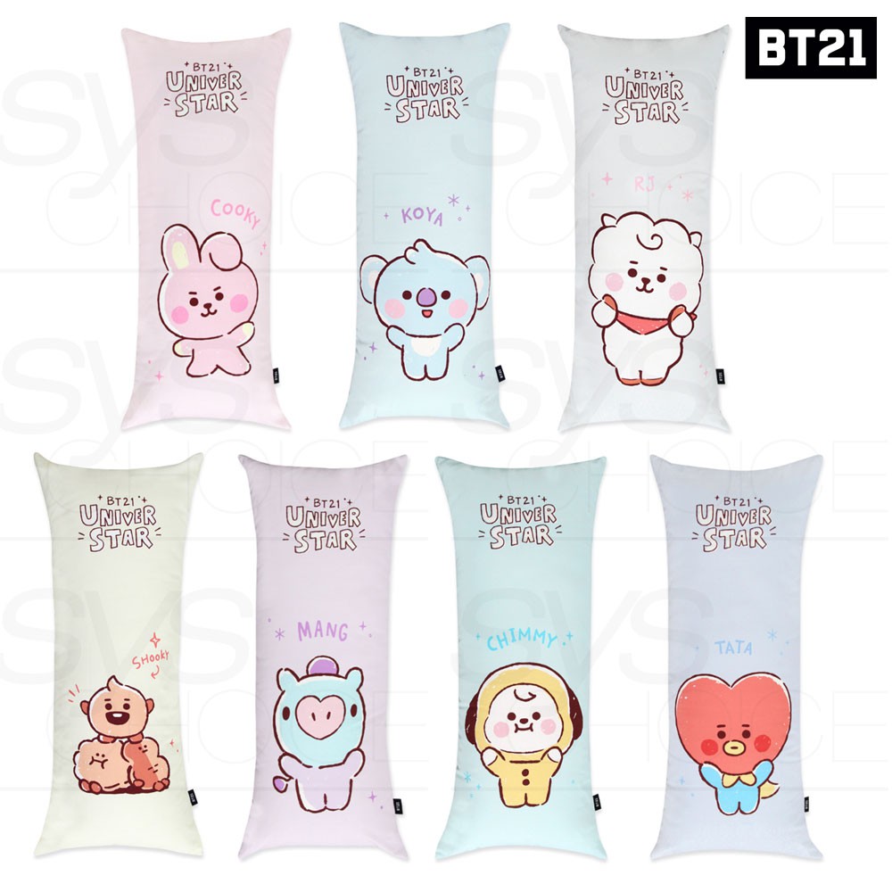 BTS BT21 Hàng hóa chính thức Sketch Body Pillow