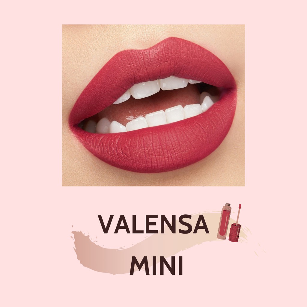 [Minisize - trầy chữ] Son Kem Lì Touch Of Rose - 1ml | Thế Giới Skin Care